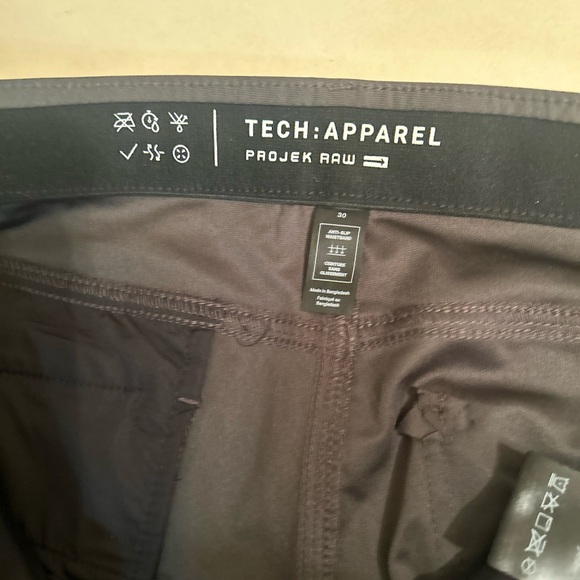 Men’s grey thermal flex cargo pants dri fit size 30 - Picture 8 of 9